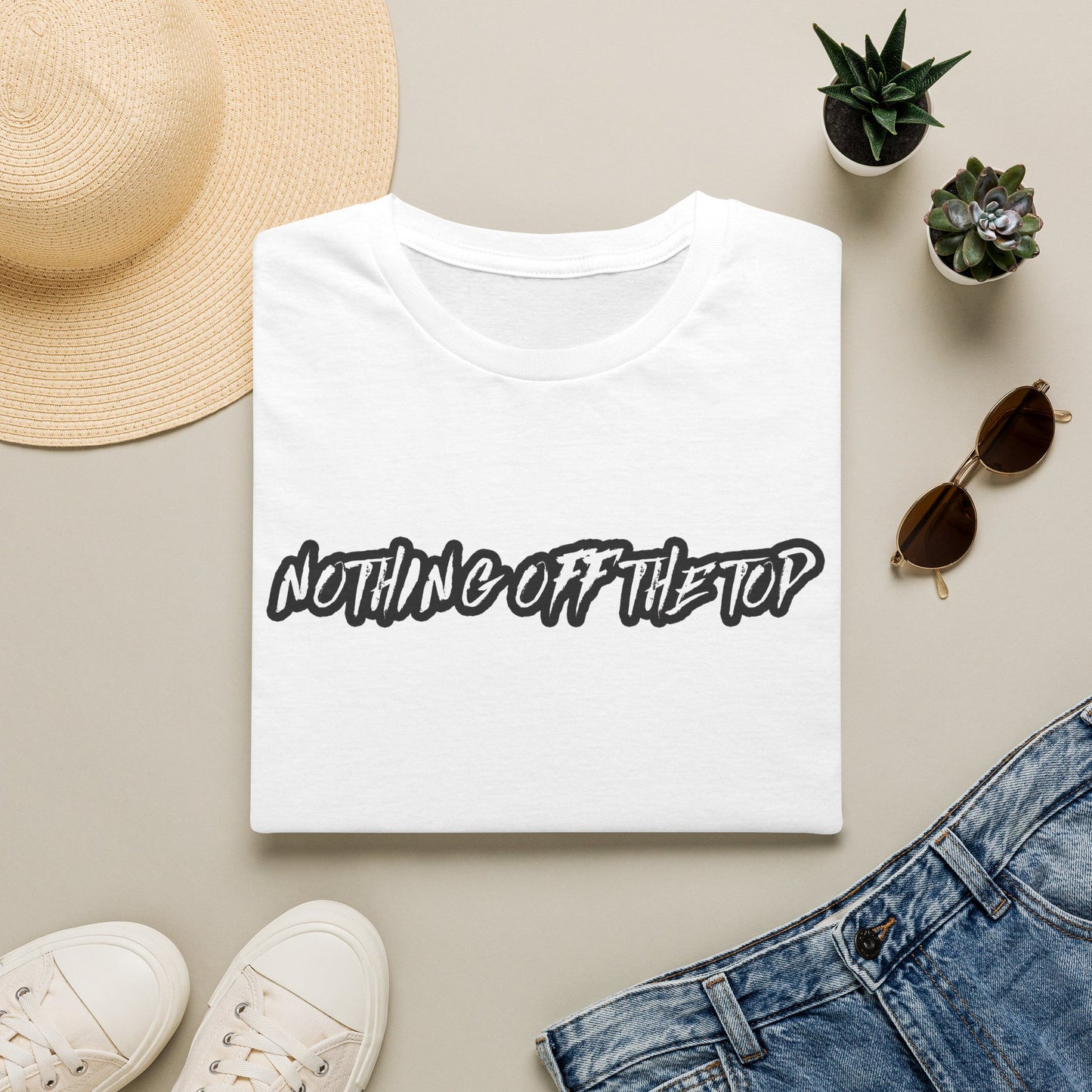 Nothing Off The Top T‑Shirt — Casual Streetwear Graphic Tee