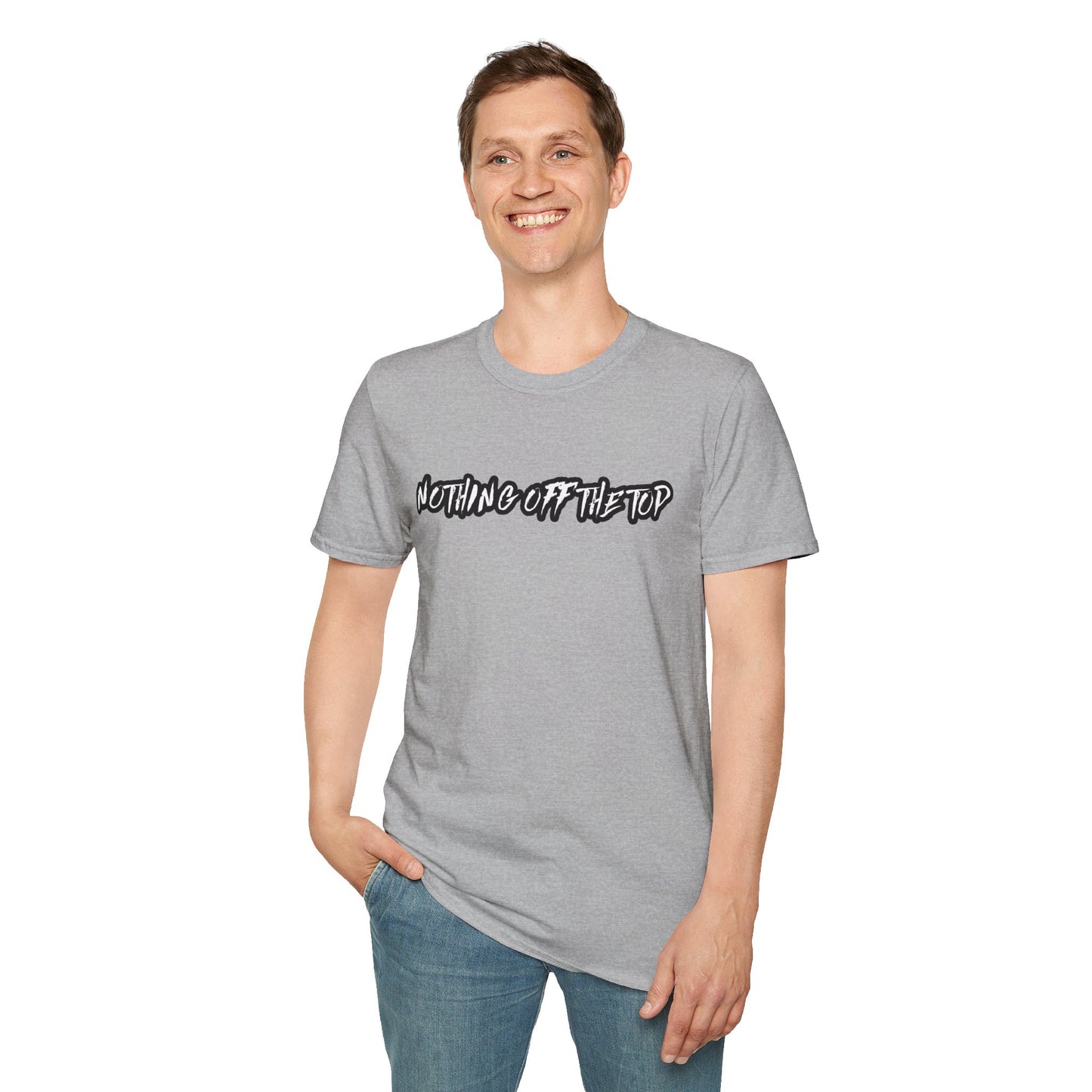 Nothing Off The Top T‑Shirt — Casual Streetwear Graphic Tee