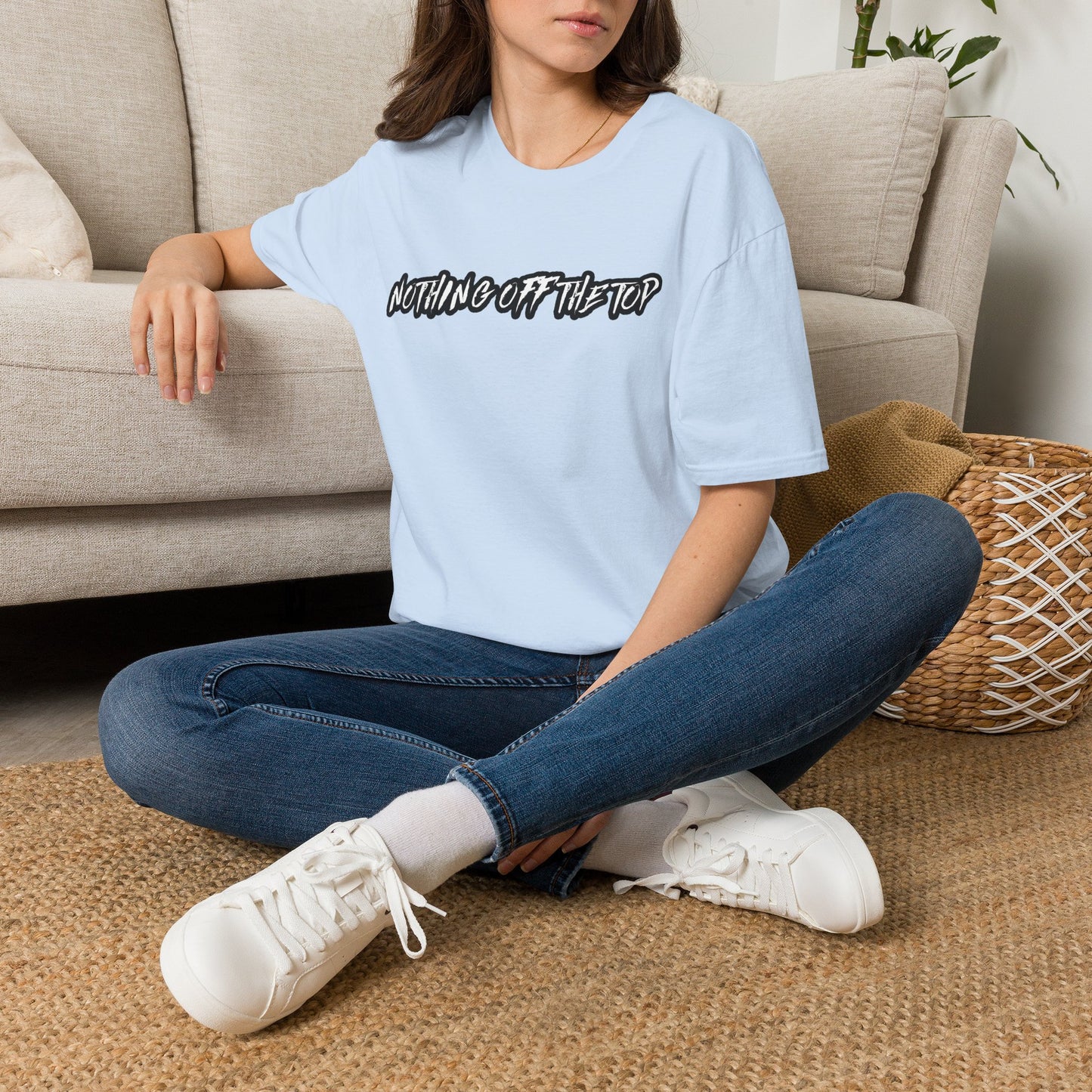 Nothing Off The Top T‑Shirt — Casual Streetwear Graphic Tee