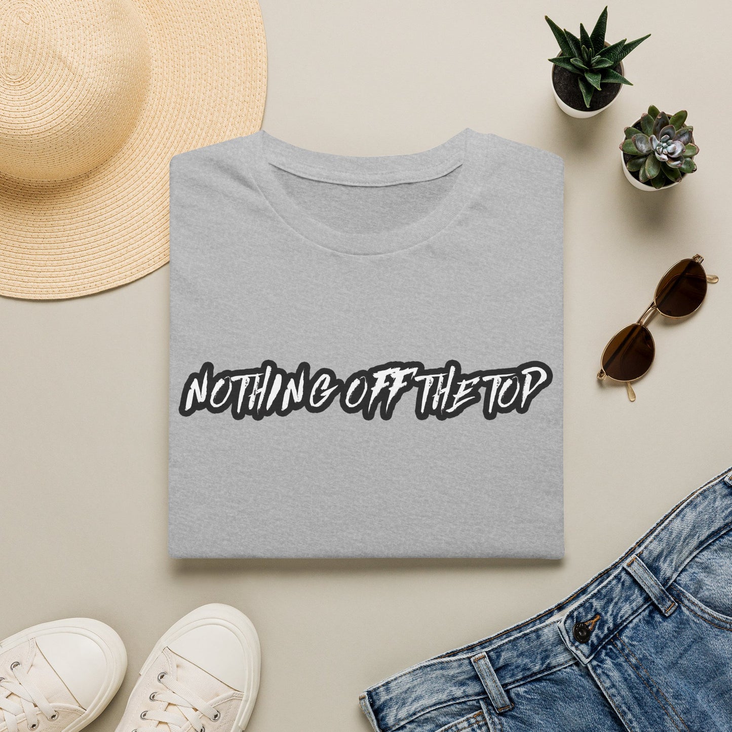 Nothing Off The Top T‑Shirt — Casual Streetwear Graphic Tee