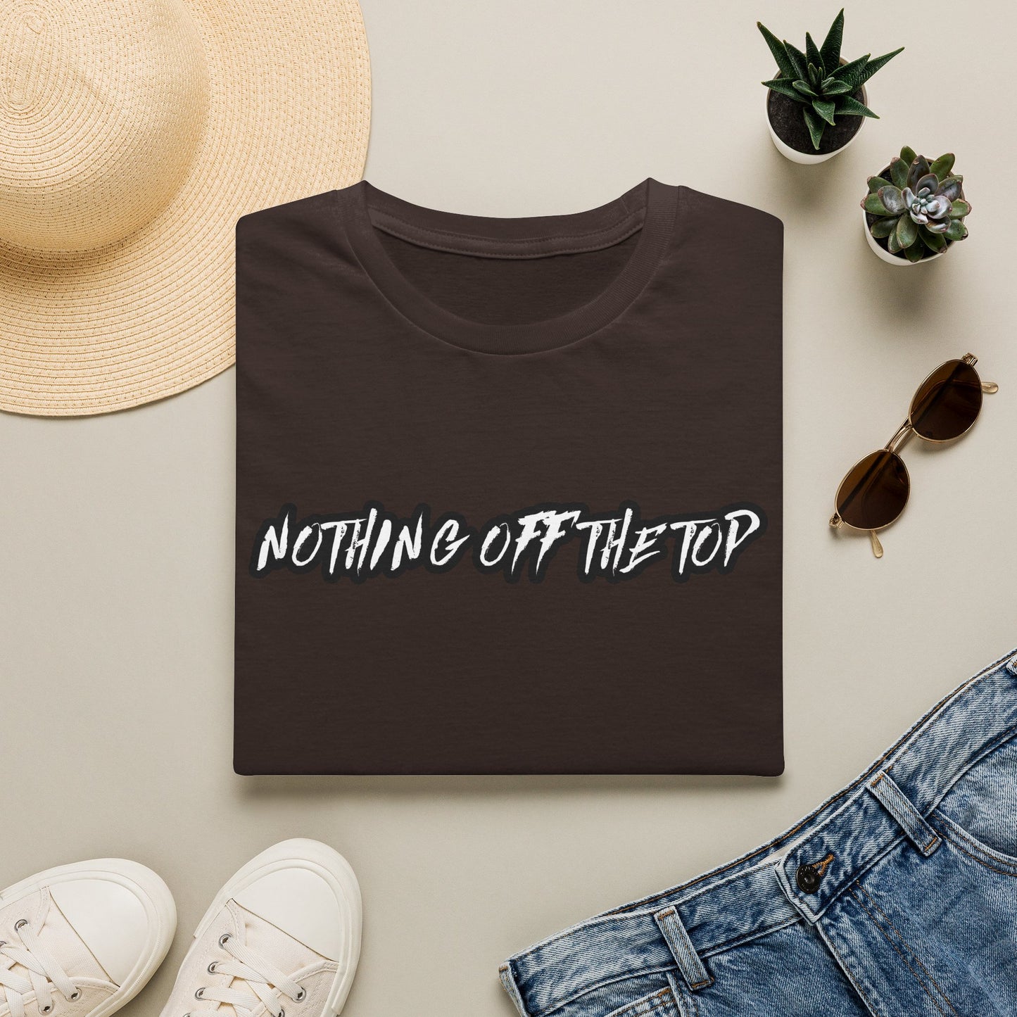 Nothing Off The Top T‑Shirt — Casual Streetwear Graphic Tee