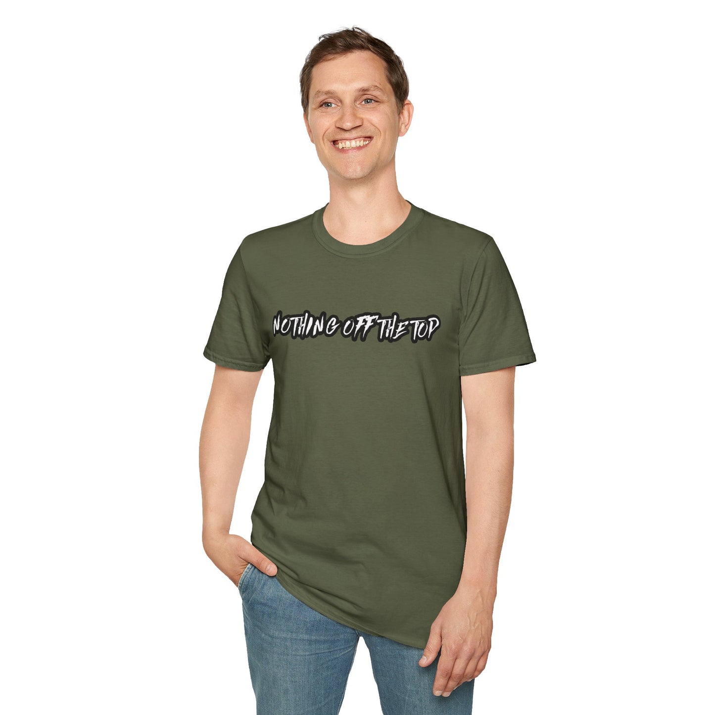 Nothing Off The Top T‑Shirt — Casual Streetwear Graphic Tee