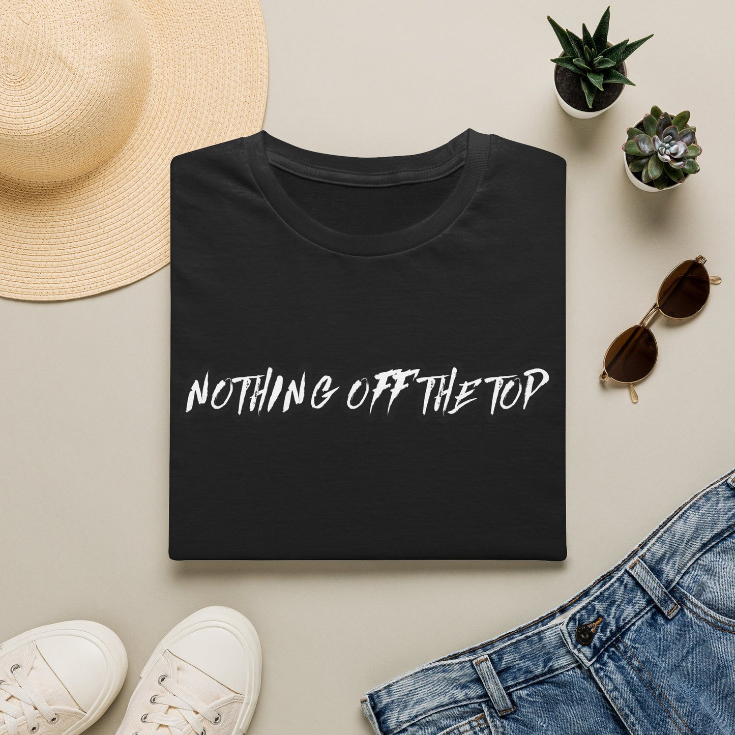 Nothing Off The Top T‑Shirt — Casual Streetwear Graphic Tee